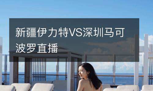 新疆伊力特VS深圳马可波罗直播